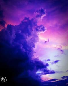 
                    
                        ✿ڿڰۣ Storm clouds, blue reaching for the purple    #nature #photography
                    
                