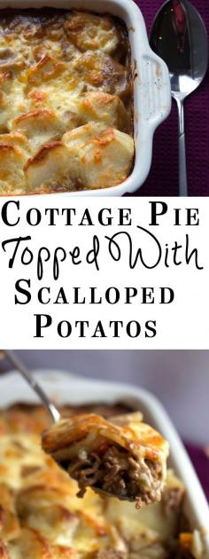 
                    
                        Cottage Pie Topped with Scalloped Potato Gratin - Erren's Kitchen
                    
                
