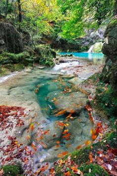 
                    
                        Urederra River in Basque Country, Spain
                    
                