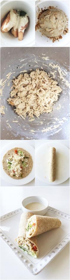 
                    
                        Skinny Chicken Caesar Wrap
                    
                