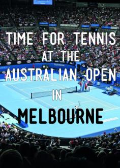 
                    
                        Keen to head to the Australian Open? This post shares the logistics and reports on this fantastic sporting event.
                    
                