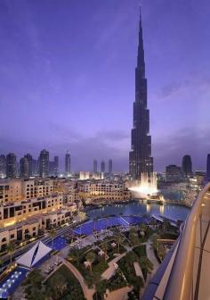 
                    
                        Aerial view of the Burj Khalifa Tower, Dubai, United Arab Emirates.
                    
                