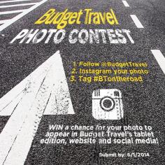 
                    
                        Enter Budget Travel's Instagram contest! www.budgettravel....
                    
                