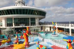 
                    
                        Royal Caribbean Cruise Line Secrets #4 - Get your vacation started early by being among the first on the ship. Enjoy the pool before the crowds descend.
                    
                