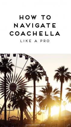 
                    
                        First time at Coachella? How to navigate the grounds like a pro
                    
                