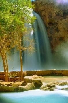 
                    
                        Havasu Falls in Havasupai, Grand Canyon, Arizona, USA
                    
                