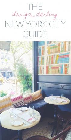 
                    
                        The Design Darling New York City Guide
                    
                