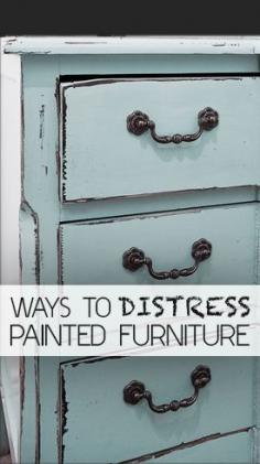 
                    
                        Ways to Distress Painted Furniture
                    
                