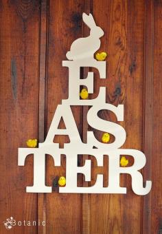 
                    
                        Wooden Easter sign with white bunny on the top gives off a vintage style, it looks so fantastic that I can’t wait to display it on the wall or the hang on the door. hative.com/...
                    
                