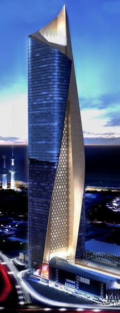 
                    
                        Al Hamra Firdous Tower, Kuwait City, Kuwait by Skidmore, Owings & Merrill (SOM) Architecture :: 74 floors, height 412m
                    
                