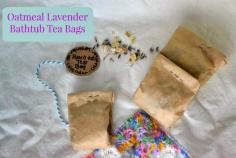 
                    
                        DIY Gift:  Bathtub Tea Bags Made from coffee filters
                    
                