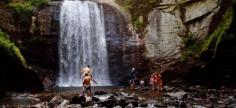 
                    
                        1. Looking Glass Falls, Pisgah National Forest
                    
                