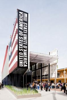 
                    
                        U.S. Pavilion at the Milan Expo 2015 | Biber Architects; Photo Credit: Saverio Lombardi Vallauri | Bustler
                    
                