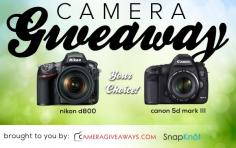 
                    
                        win.cameragiveawa... - Win a a brand new US model Nikon D800 or Canon 5d Mark III
                    
                