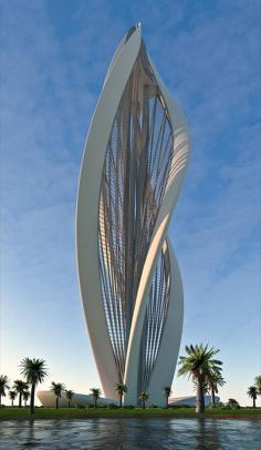 Dubai Blossoming Flower Tower | Petra Architects.... WOW! 