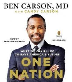 
                    
                        'One Nation' by Ben Carson M.D. and Candy Carson
                    
                