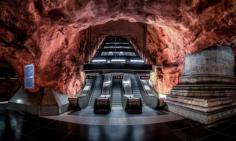 
                    
                        Subway in Stockholm, Sweden
                    
                