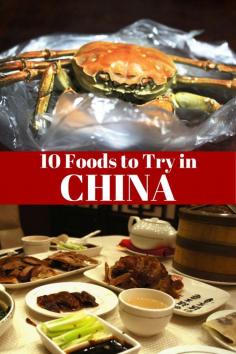 
                    
                        10 top foods to try when traveling through China. #China #food #travel
                    
                