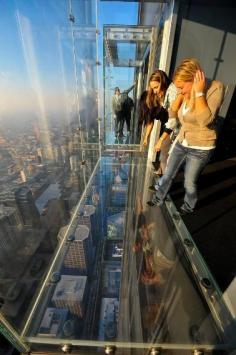 
                    
                        Walking on Air: The Most Mind-Blowing Glass-Floor Skywalks Around the World | The Ledge at the Willis Tower Skydeck, Chicago
                    
                