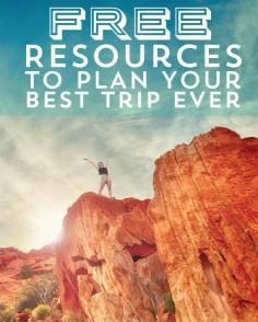 
                    
                        Helpful & Free Resources To Plan Your Best Trip Ever!  Pin now for your next trip!
                    
                