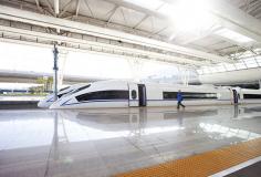 
                    
                        China has the longest network of high-speed railway in the world, with more than 16,000 kilometres (9,900 miles) of track for trains that can run at more than 200 kilometres (124 miles) an hour.
                    
                