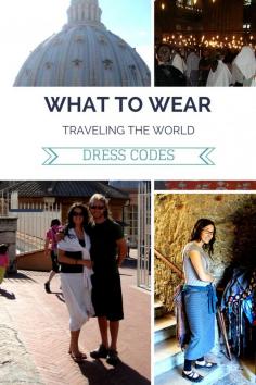
                    
                        What to wear traveling in different areas and situations across the world. Tips for where and when to expect a travel dress code.
                    
                