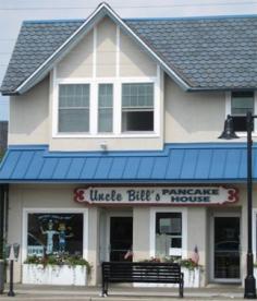 
                    
                        STONE HARBOR- Uncle Bill's Pancake House. Additional locations in Avalon, Cape May, Ocean City, Strathmere, and Wildwood.
                    
                