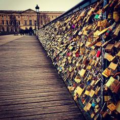 
                    
                        100 things to do before you die: add a lock to the love lock bridge in Paris Source: Instagram user ___benn
                    
                