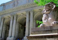 
                    
                        The lions in front of the New York Public Library are named Patience and Fortitude. This is Fortitude, and the easiest way to tell them apart is that Fortitude is closest to 42nd Street. Get it? 42/fortitude?
                    
                
