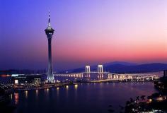 
                    
                        Check out the revolving restaurant and shopping at Macau Tower—thrill seekers can even bungee jump from the top.
                    
                