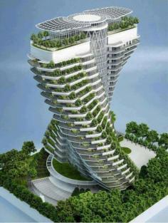 Bum, bæredygtigt future design  Futuristic Architecture, Purely Green Agora Tower Project, Vincent Callebaut, Xinyin, Taipei city, green technology, Taiwan