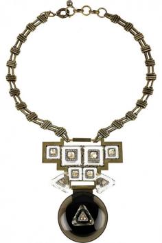 
                    
                        Lanvin | Clou Diamants glass chain necklace
                    
                