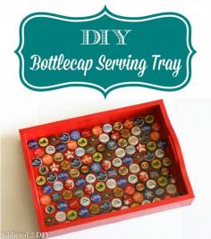 
                    
                        This tray is so simple to make with only a few supplies!  Such a fun idea for entertaining or gifts.
                    
                