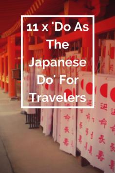 
                    
                        11 x typical Japanese daily life things for you to try as traveler. I challenge you to try them all!  #Japan
                    
                
