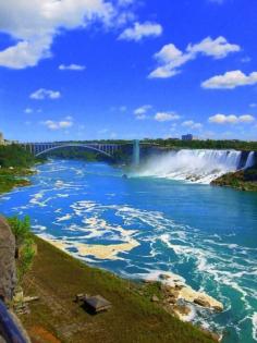 
                    
                        Niagara Falls, Niagara Falls, Ontario - View from the Canadian...
                    
                