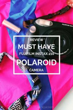 
                    
                        Review of the Fujifilm Instax 210 Polaroid camera | By Bunch of Backpackers.
                    
                