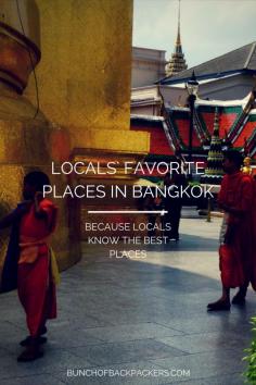 
                    
                        Three Bangkokians give their favorite places in Bangkok, Thailand.  #Bangkok #Thailand #Asia
                    
                