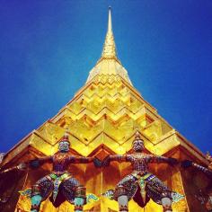 
                    
                        Golden spire at the Grand Palace in Bangkok, Thailand. Photo courtesy of richbeattie on Instagram.
                    
                