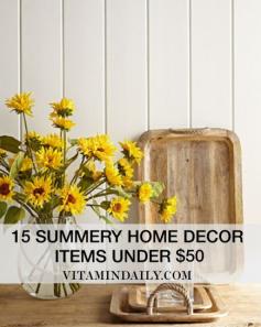 
                    
                        15 Summery Home Decor Items Under $50
                    
                