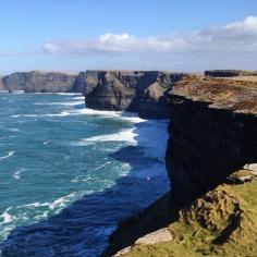 
                    
                        Cliffs of Moher, Clare, Ireland - Barely a lick of wind on this...
                    
                