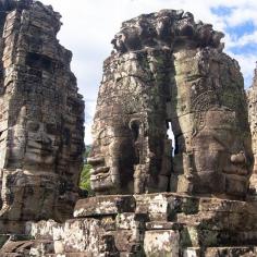 
                    
                        Smiling Buddhas at Angkor Wat, Angkor, Cambodia. Photo courtesy of rnroundwego on Instagram.
                    
                