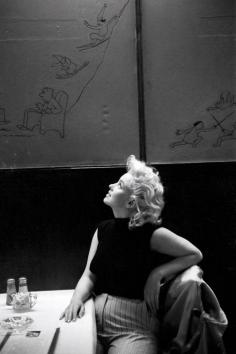 
                    
                        In a New York City restaurant in March 1955.   - ELLE.com
                    
                