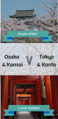 
                    
                        Osaka and Kansai versus Tokyo and Kanto regions in Japan
                    
                