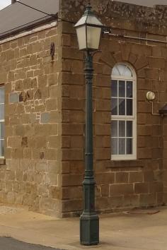 
                    
                        Gas Street Lamp: Community Hall, Ceres, Victoria, 2013.
                    
                