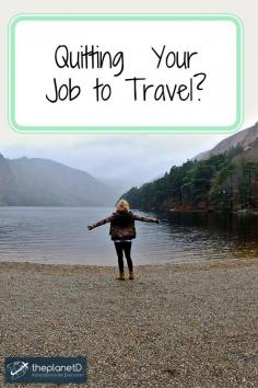 
                    
                        Quitting your Job to Travel? Here is a rundown of what I did not expect and what I am thankful for when I quit my job to travel. | Guest post on The Planet D Adventure Travel Blog
                    
                