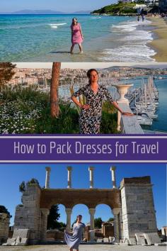 
                    
                        9 tips to pack dresses for travel so you'll be comfortable, classy, and take great photos! Each point is illustrated by stunning pictures from Turkey.
                    
                