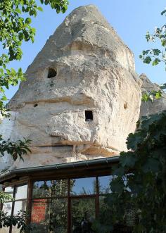 
                    
                        Ten unusual backpacker haunts, from former bomb shelters to a hostel in a tree  house.   Yasin's Place: the Cave Hotel Location: Cappadocia, Turkey
                    
                