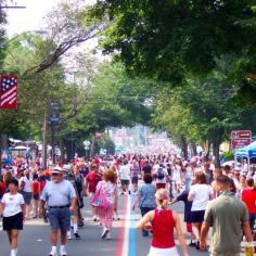 
                    
                        Best American Beach Towns for Fourth of July: The colorful and historic Fourth of July parade route in Bristol, Rhode Island. Coastalliving.com
                    
                