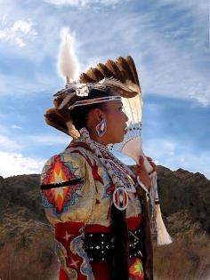 
                    
                        First Nations - Fancy Shawl dancer in Northern Arizona.
                    
                