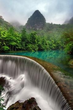 
                    
                        Waterfall In Libo Guizhou
                    
                